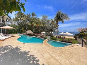 The PACIFICO Beach Club is just a 5-minute drive from the development.  Exclusive to guests staying in PACIFICO, this oceanfront facility has 2 pools, plenty of lounging space, cabana rentals, and poolside food & beverage service.  