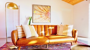 The art throughout the house is by painter Jon Rannells.  Visit jonrannells.com