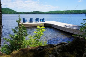 Lots of dock space...shallow and deep water access 