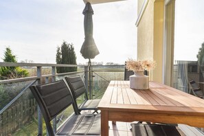 Balkon mit Panoramablick