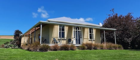 Lakeside Cottage and the front deck