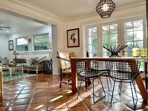 Dining area looking to tv/lounge room