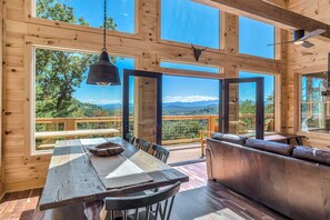 View from kitchen