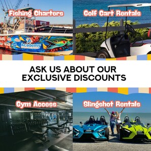 BeachBox guests receive special discounts on a variety of local businesses
