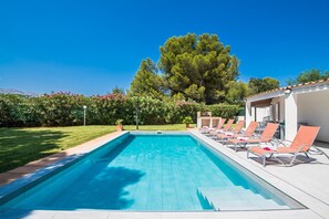 House with barbecue, garden and pool in Mallorca