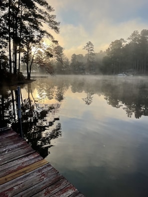 Fall morning from the dock.