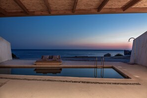 Beach villa,Heated pool,Incredible view,Agios Pavlos,Crete