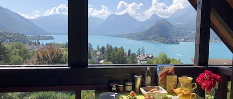 Le balcon de la chambre parentale