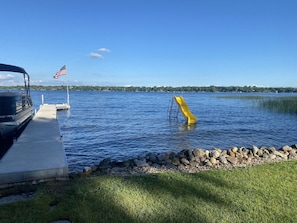 Lake shore and swimming area 