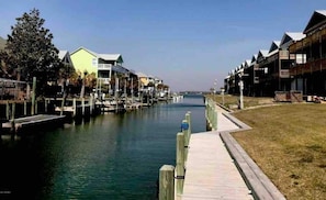 Walkout the back door and swim or fish in the canal!