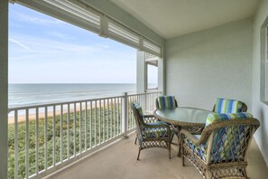 Balcony Dining with Ocean Views