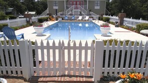 Rv Resort Clubhouse pool 20 yards from camper