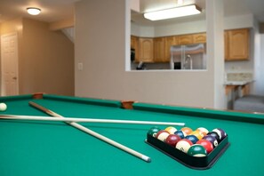 If you are up for a game of pool, this is the perfect place for you. Show your group what you've got while you catch up with each other with your favorite beer and even as you watch TV.

