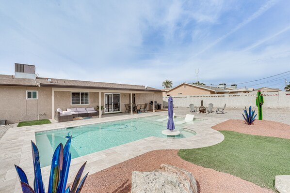 Lake Havasu City Vacation Rental | 3BR | 2BA | 1,320 Sq Ft | 1-Step Entry