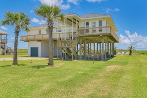 Home Exterior | 1,860 Sq Ft | Gulf Views