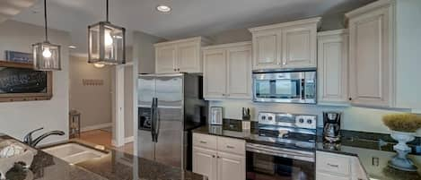 Kitchen--- Granite Counter-tops, Stainless Steel