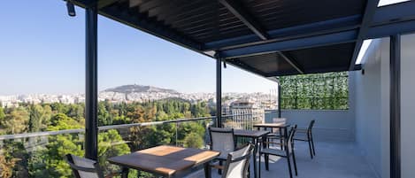 Terrasse sur le toit