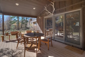 Covered deck on the Florida River