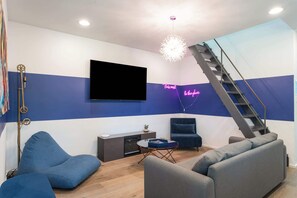 Downstairs TV Lounge