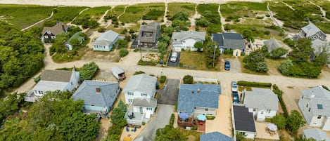 Birds eye view of the area