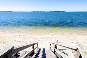 Picturesque beach view