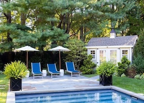 Lounge chairs, the perfect spot for relaxation