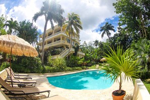 Lounge or swim?