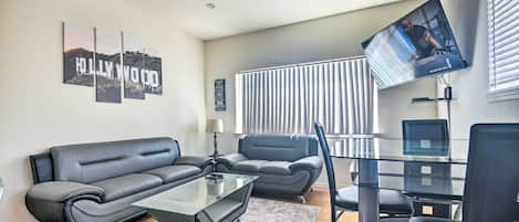 Burbank Vacation Rental | 3BR | 2BA | Stairs Required for Entry | 1,500 Sq Ft