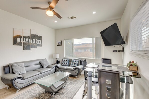 Burbank Vacation Rental | 3BR | 2BA | Stairs Required for Entry | 1,500 Sq Ft
