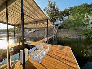 Morning Sun at the dock