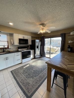 Newly renovated kitchen