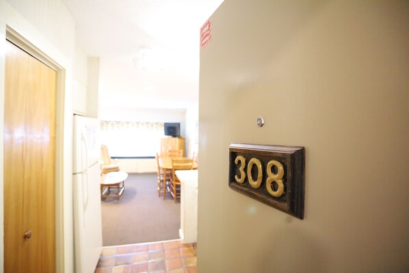 Entryway into Condo in Waterville Valley