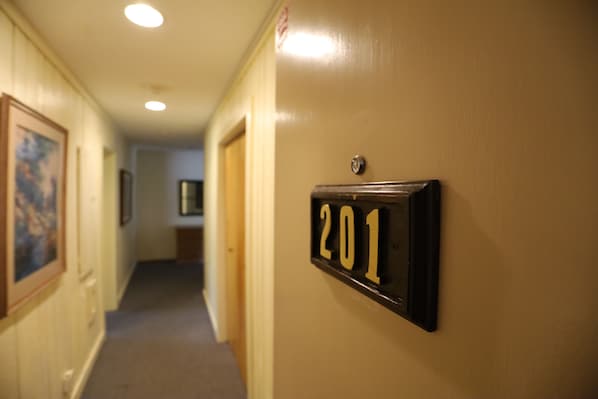 Entryway into Resort Condo in Waterville Valley