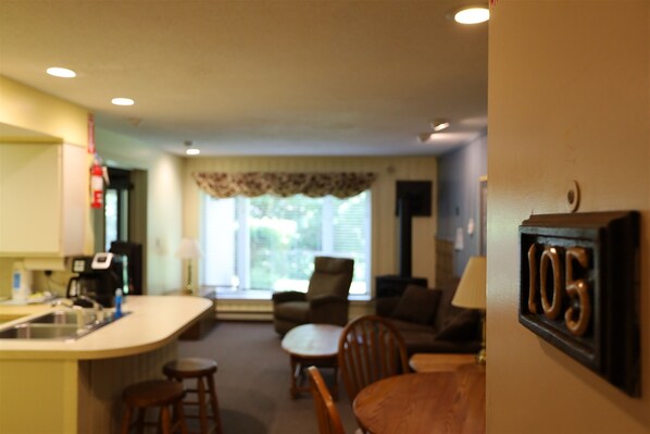 Entryway into Condo at Waterville Valley