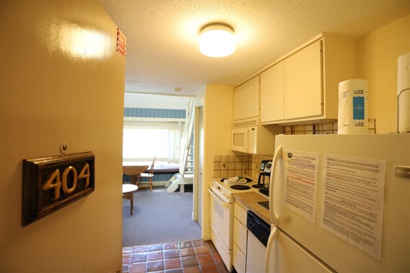 Entryway to Loft Condo in Waterville Valley