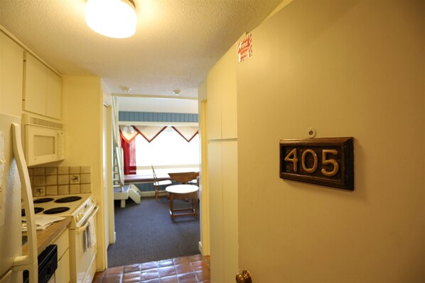 Entryway of Loft Condo in Waterville Valley