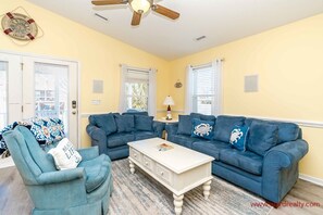 Living Area with Sleeper Sofa