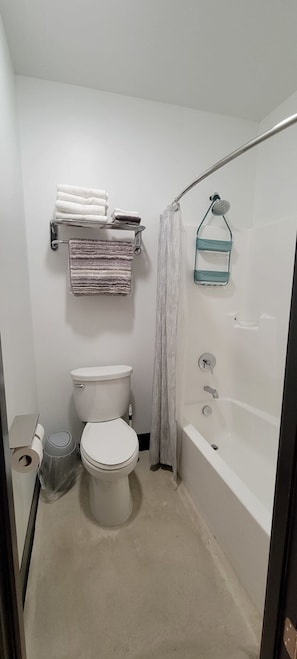 Bathroom with tub
