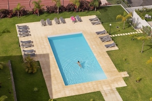 Vue de la piscine