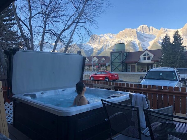 Bain à remous extérieur
