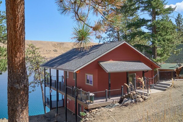 The Red Kokanee Cabin