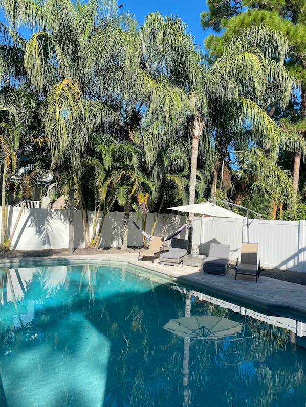 Lounge by the pool