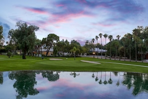 Beautiful golf course views