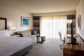 Unit with a King bed