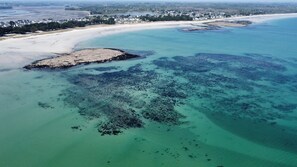 Vue aérienne de l’île Tudy