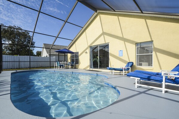 Sunbathe | Dine al fresco |  Relax on a sun lounger | Wifi extends to pool area