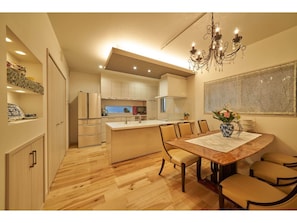 Kitchen and dining