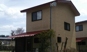 This rental villa is a private house
