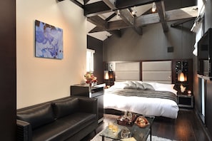 Relax in a king size bed