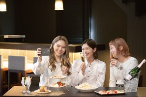 Have fun at your staying girls-only gathering!